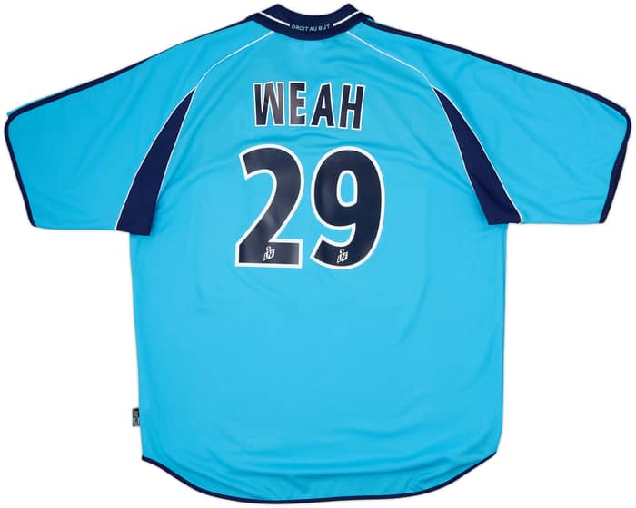 2000-01 Olympique Marseille Away Shirt Weah #29 - 8/10 - (XL)