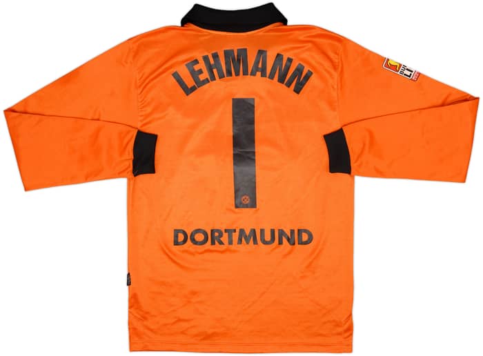 2001-02 Borussia Dortmund GK Shirt Lehmann #1 - 7/10 - (L)