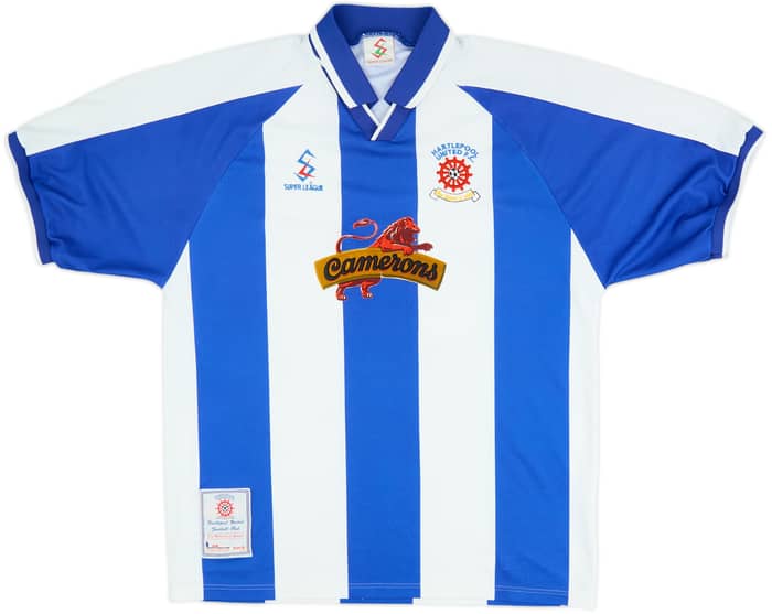 1999-00 Hartlepool Home Shirt - 9/10 - (L)