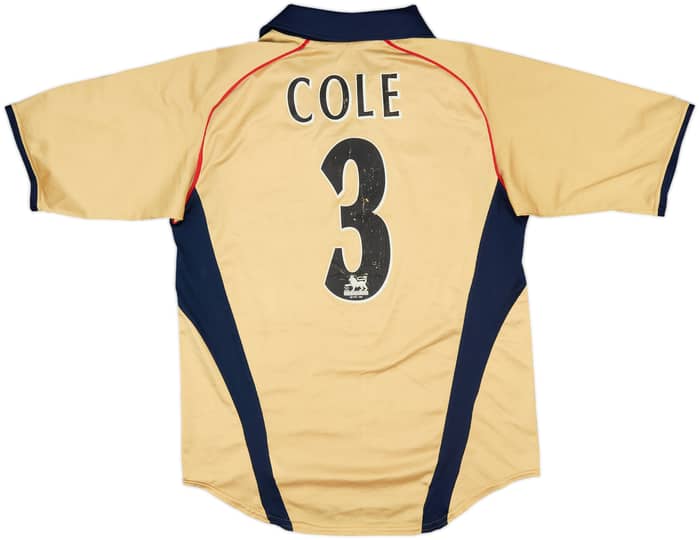 2001-02 Arsenal Away Shirt Cole #3 - 7/10 - (S)