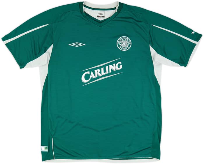 2004-05 Celtic Away Shirt Juninho #7 - 10/10 - (XL)