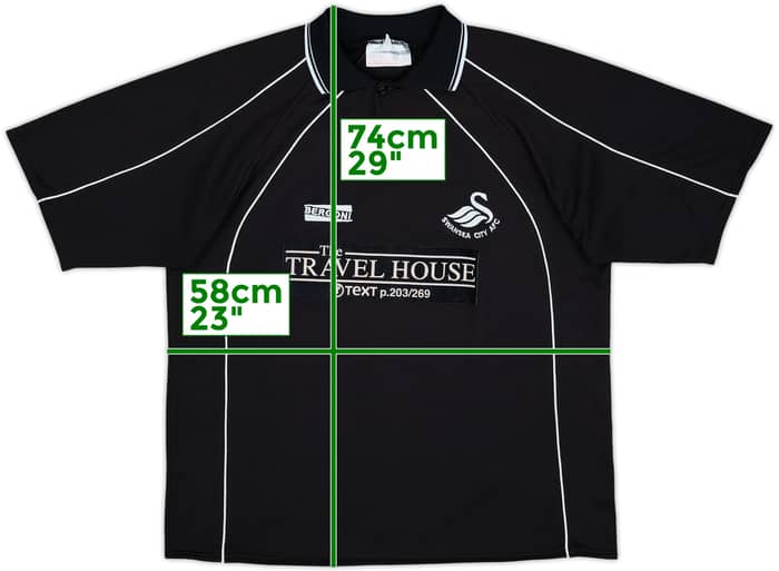 2003-04 Swansea Away Shirt - 8/10 - (L)