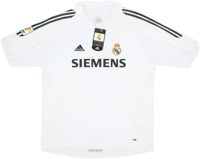 2005-06 Real Madrid Home Shirt Beckham #23 (XL)