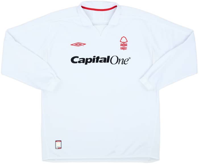 2003-04 Nottingham Forest Away L/S Shirt - 8/10 - (XL)