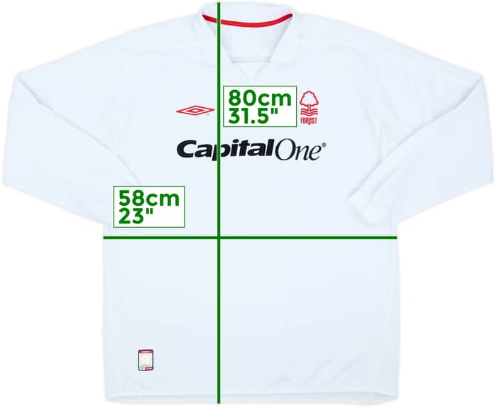 2003-04 Nottingham Forest Away L/S Shirt - 8/10 - (XL)