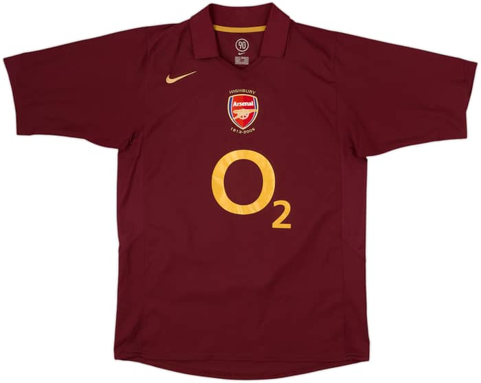 2005-06 Arsenal Home Shirt Henry #14 - 8/10 - (M)