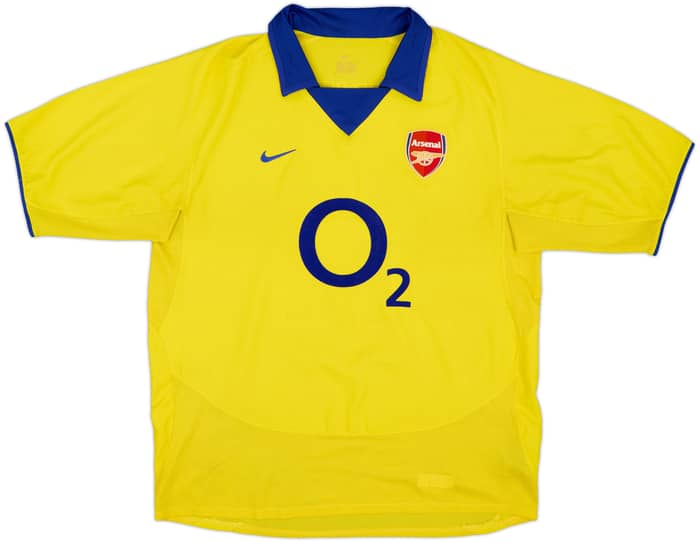 2003-05 Arsenal Away Shirt Henry #14 - 8/10 - (L)