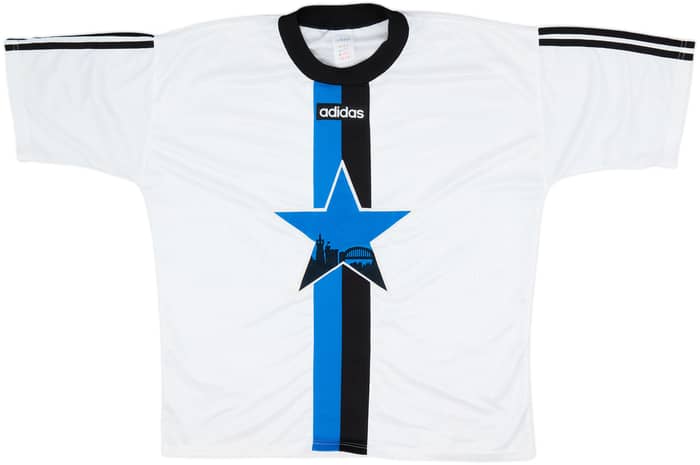 1995-96 Newcastle adidas Training Shirt - 8/10 - (L)