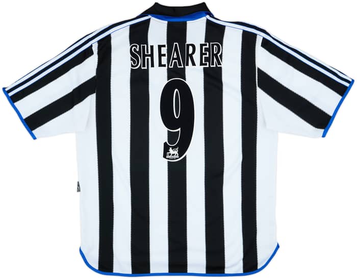 1999-00 Newcastle Home Shirt Shearer #9 - 8/10 - (XXL)