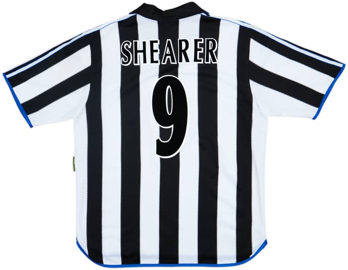 1999-00 Newcastle Home Shirt Shearer #9 - 10/10 - (XL)