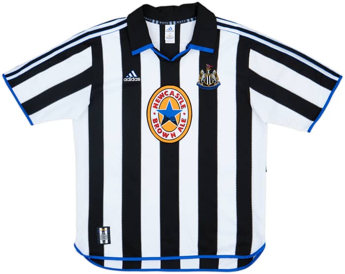 1999-00 Newcastle Home Shirt Shearer #9 - 10/10 - (XL)