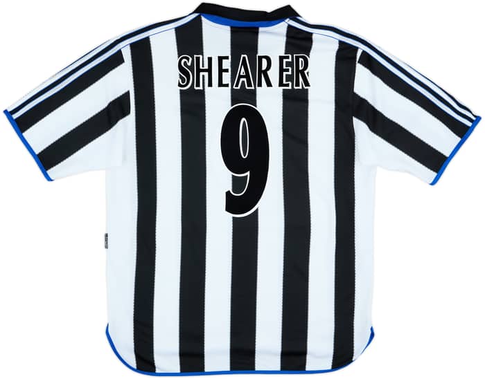 1999-00 Newcastle Home Shirt Shearer #9 - 9/10 - (XL)