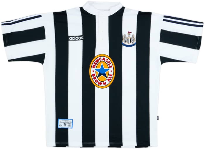 1995-97 Newcastle Home Shirt Ginola #14 - 10/10 - (XL)