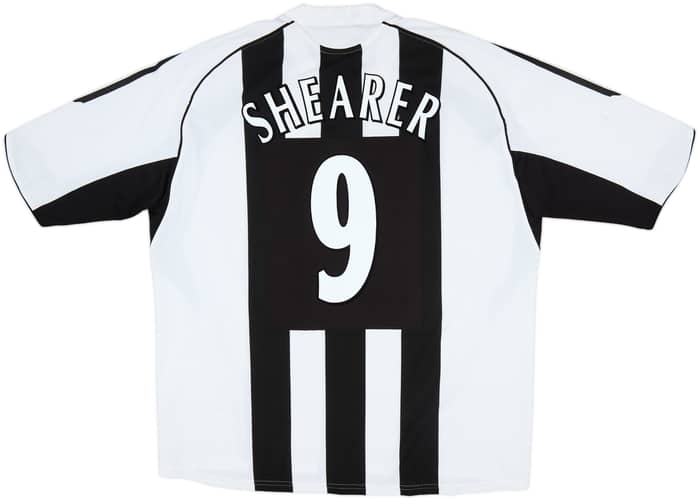 2005-07 Newcastle Home Shirt Shearer #9 - 9/10 - (XXL)