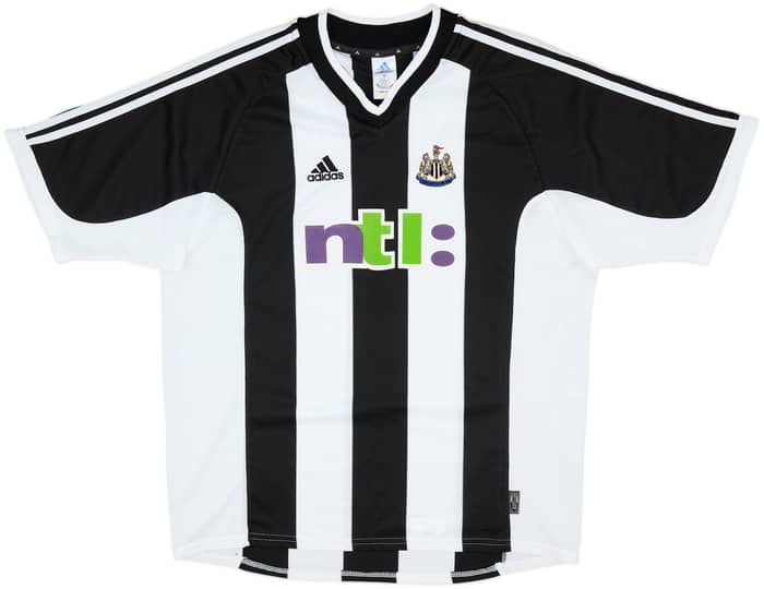 2001-03 Newcastle Home Shirt Shearer #9 - 10/10 - (XL)