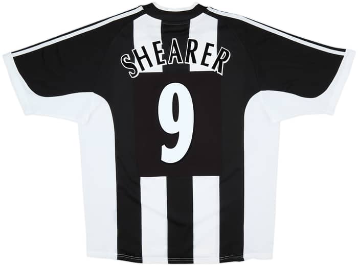 2001-03 Newcastle Home Shirt Shearer #9 - 6/10 - (L)