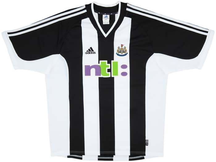 2001-03 Newcastle Home Shirt Shearer #9 - 6/10 - (L)