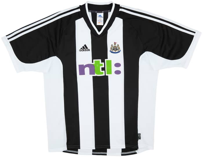2001-03 Newcastle Home Shirt Shearer #9 - 10/10 - (L)