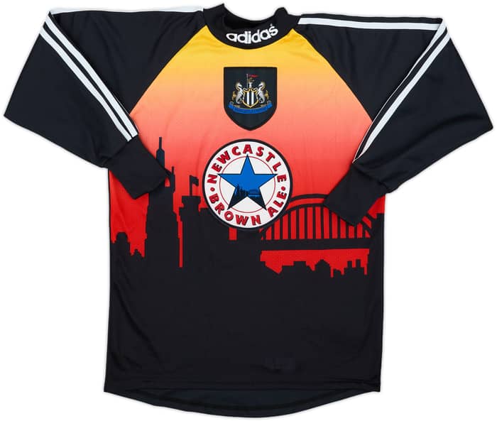 1996-97 Newcastle GK Shirt Hislop #15 - 8/10 - (Y)