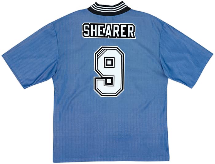 1996-97 Newcastle Away Shirt Shearer #9 - 8/10 - (XL)