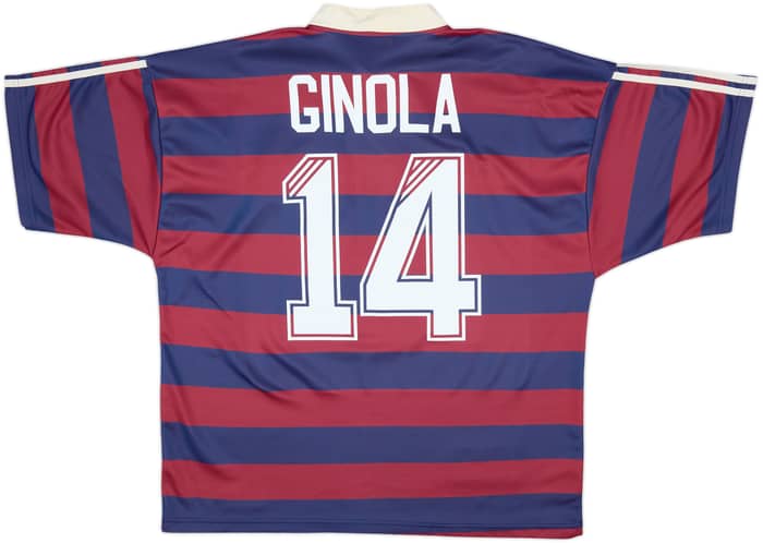 1995-96 Newcastle Away Shirt Ginola #14 - 9/10 - (L)
