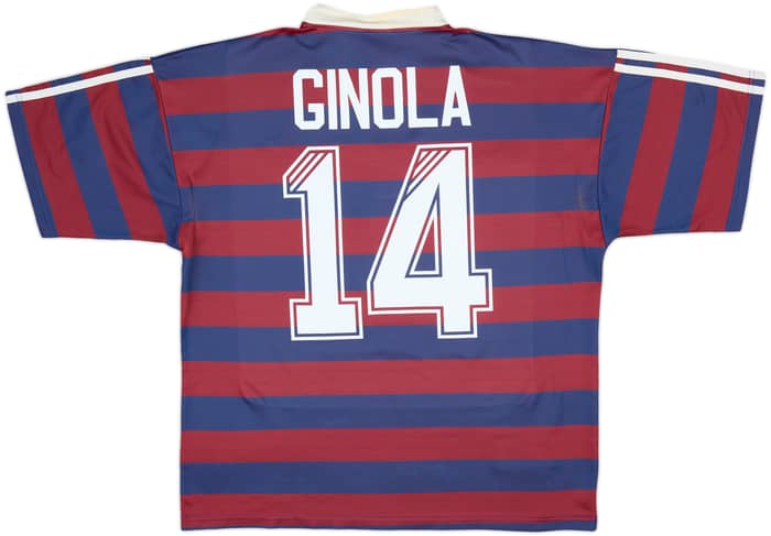 1995-96 Newcastle Away Shirt Ginola #14 - 8/10 - (L)