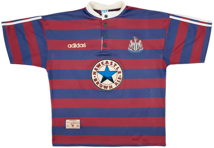 1995-96 Newcastle Away Shirt Ginola #14 - 8/10 - (L)