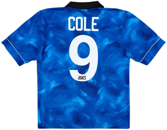 1993-95 Newcastle Away Shirt Cole #9 - 8/10 - (M)
