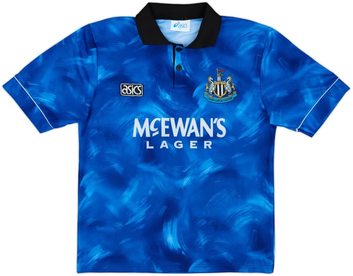 1993-95 Newcastle Away Shirt Cole #9 - 8/10 - (M)