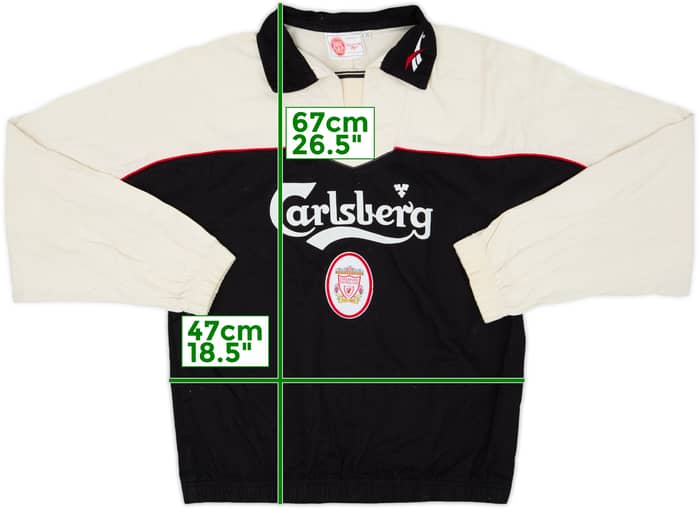 1998-99 Liverpool Reebok Drill Top - 9/10 - (S)