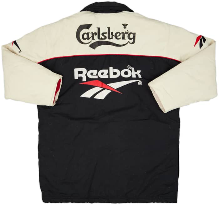 1998-99 Liverpool Reebok Padded Bench Coat - 5/10 - (M)