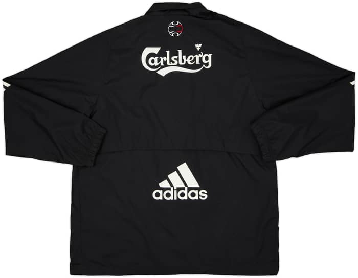 2007-08 Liverpool adidas Hooded Rain Jacket - 8/10 - (M/L)