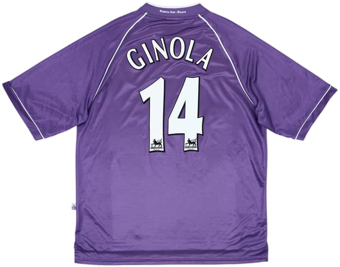 1998-99 Tottenham Away Shirt Ginola #14 - 8/10 - (XL)