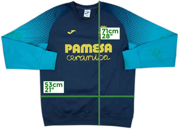 2017-18 Villarreal Joma Training Top - 5/10 - (L)