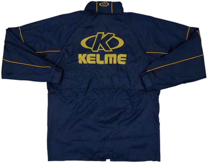 2002-03 Villarreal Kelme Hooded Rain Jacket - 8/10 - (L)