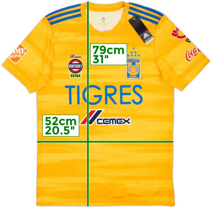2019-20 Tigres UANL Home Shirt (M)