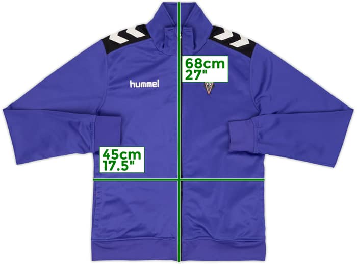 2016-17 Albacete Hummel Track Jacket - 6/10 - (S)