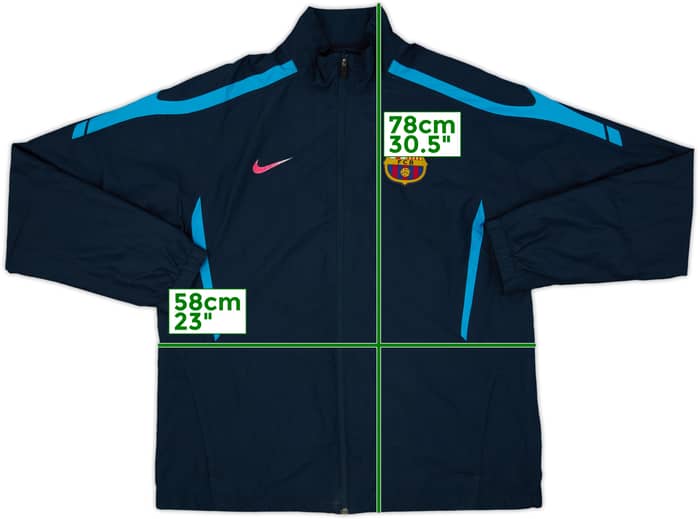 2010-11 Barcelona Nike Track Jacket - 6/10 - (L)