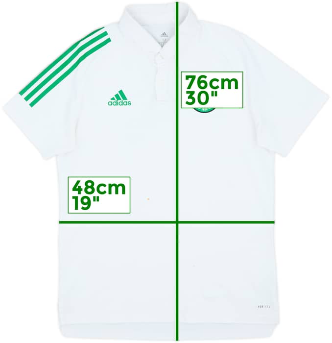 2020-21 Celtic adidas Polo Shirt - 5/10 - (M)