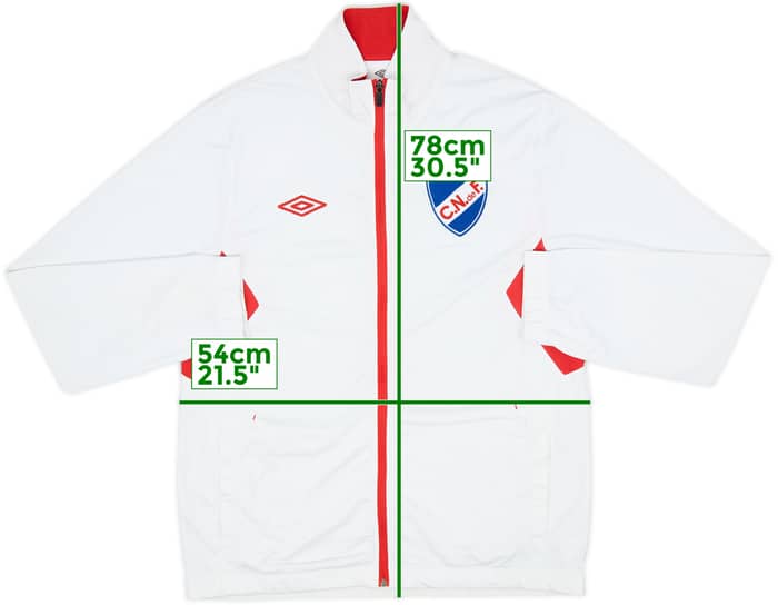2018 Club Nacional Umbro Track Jacket - 8/10 - (L)