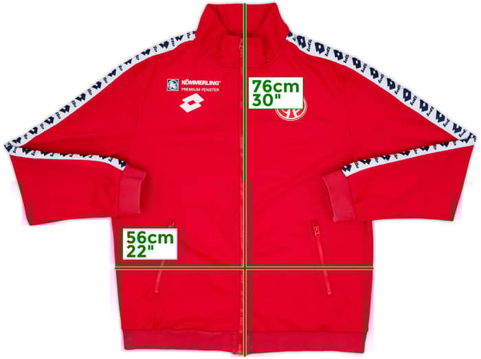 2015-16 Mainz Lotto Track Jacket - 8/10 - (XL)