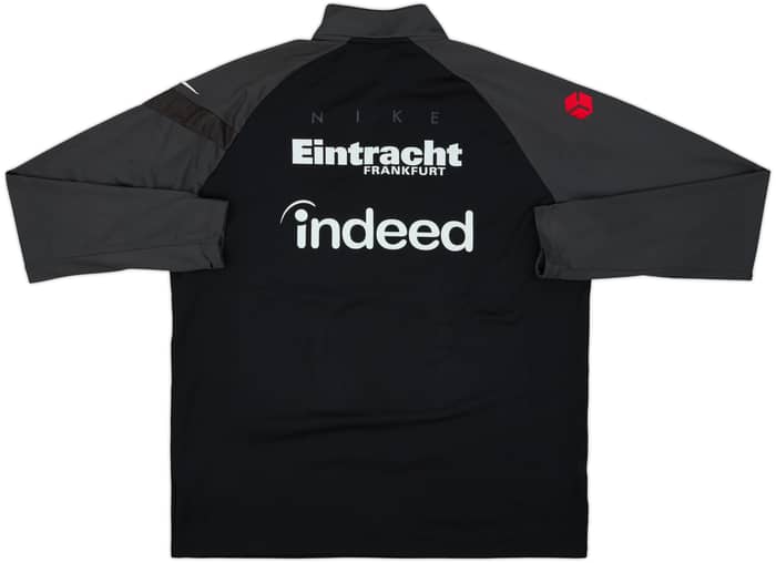 2021-22 Eintracht Frankfurt Nike 1/4 Zip Training Top - 8/10 - (XL)