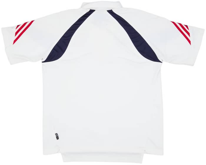 2003-04 Bayern Munich adidas 1/4 Zip Polo Shirt - 7/10 - (L/XL)