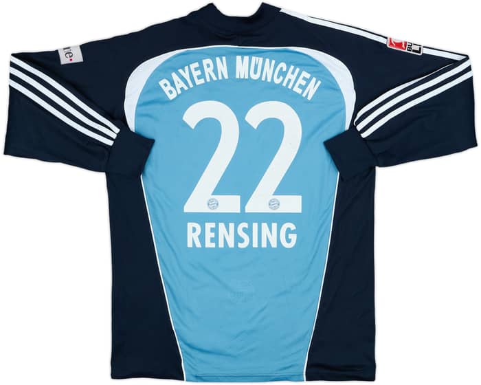 2007-08 Bayern Munich GK Shirt Rensing #22 - 6/10 - (M)