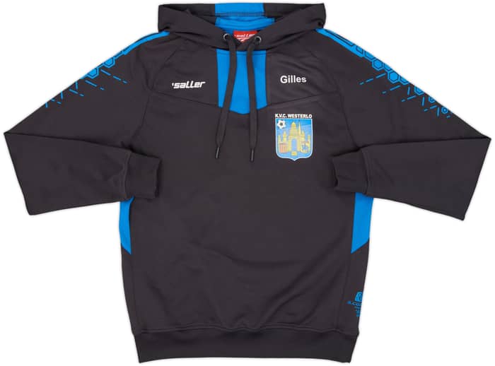 2014-15 Westerlo Saller Hooded Top - 8/10 - (S)