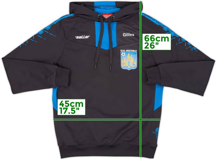 2014-15 Westerlo Saller Hooded Top - 8/10 - (S)