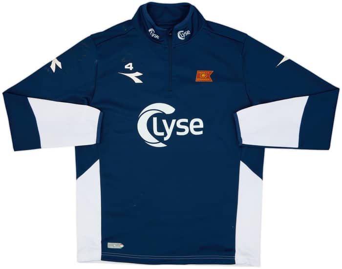 2014 Viking FK Player Issue 1/4 Zip Diadora Zip Top #4 - 5/10 - (L)