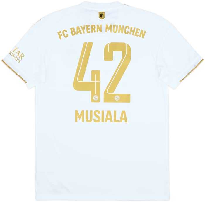 2022-23 Bayern Munich Away Shirt Musiala #42 (M)
