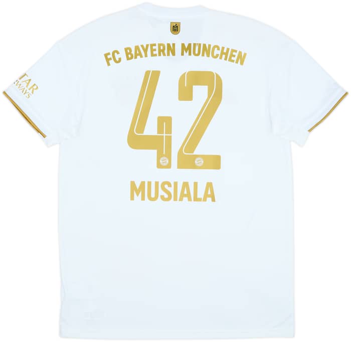 2022-23 Bayern Munich Away Shirt Musiala #42 (L)