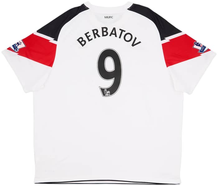 2010-12 Manchester United Away Shirt Berbatov #9 - 7/10 - (3XL)